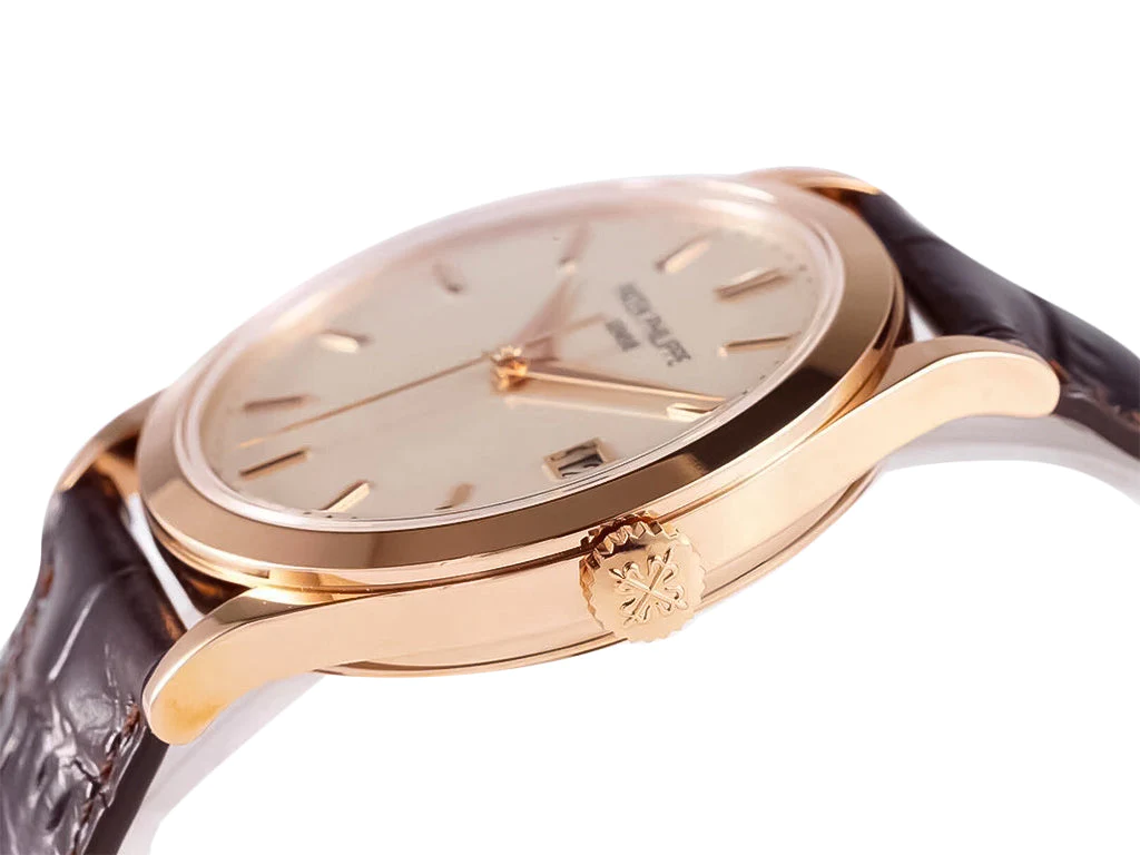 Calatrava Rose Gold with Ivory Dial (38mm)