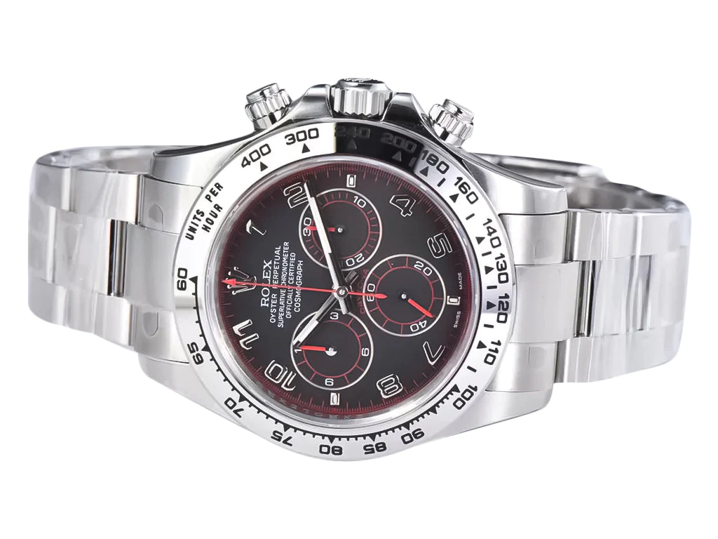 Cosmograph Daytona Stainless Steel with Matte Black 'Racing Dial'