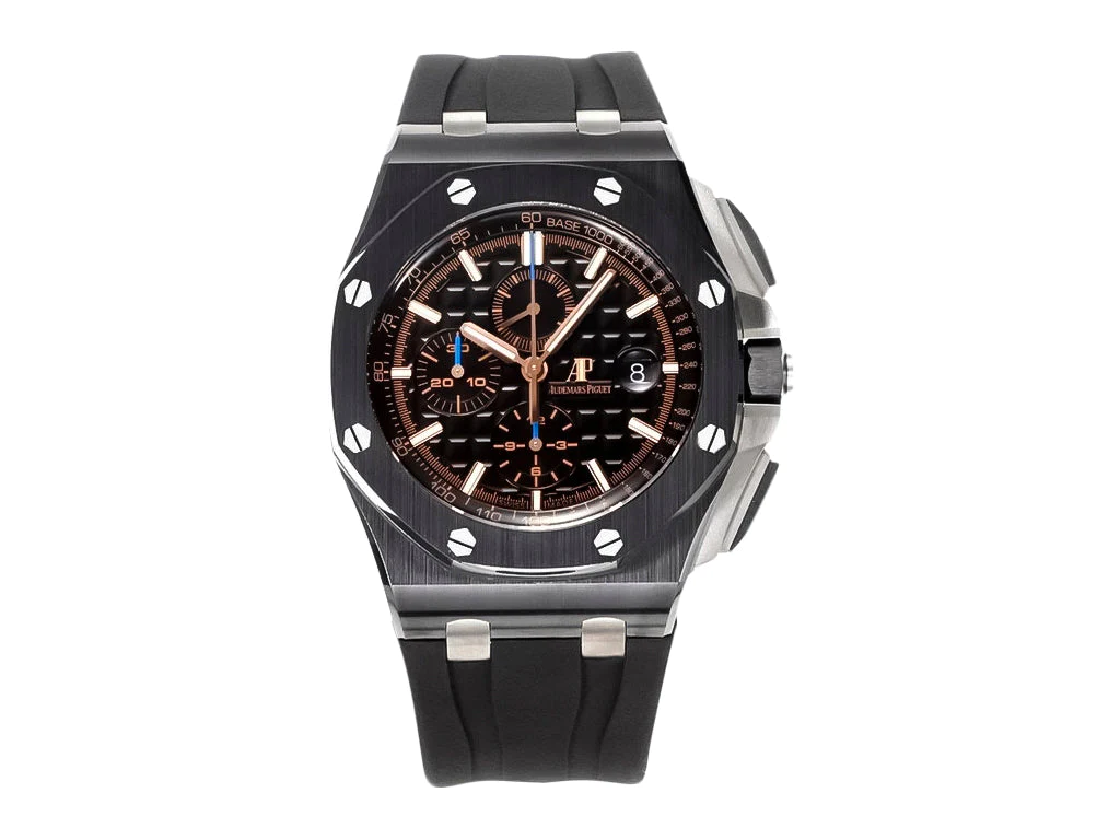 Royal Oak 'Offshore Chronograph' Ceramic with Black Dial (44mm)