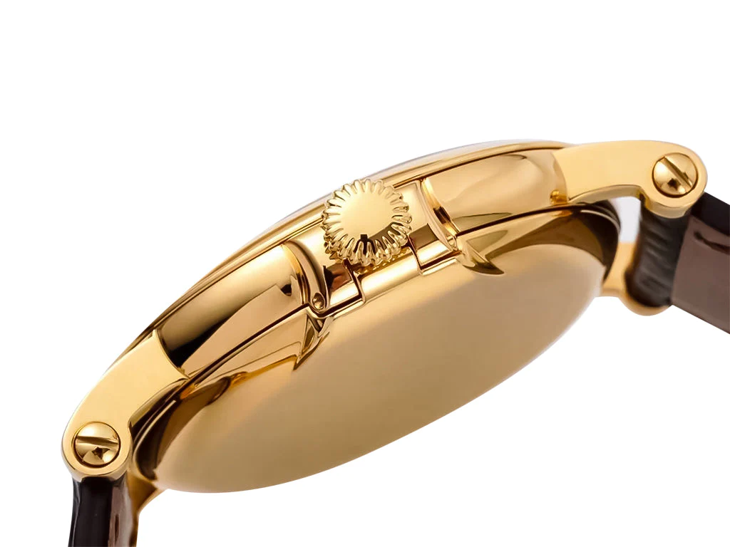 Calatrava Yellow Gold with Silver Guilloche Dial (38mm)