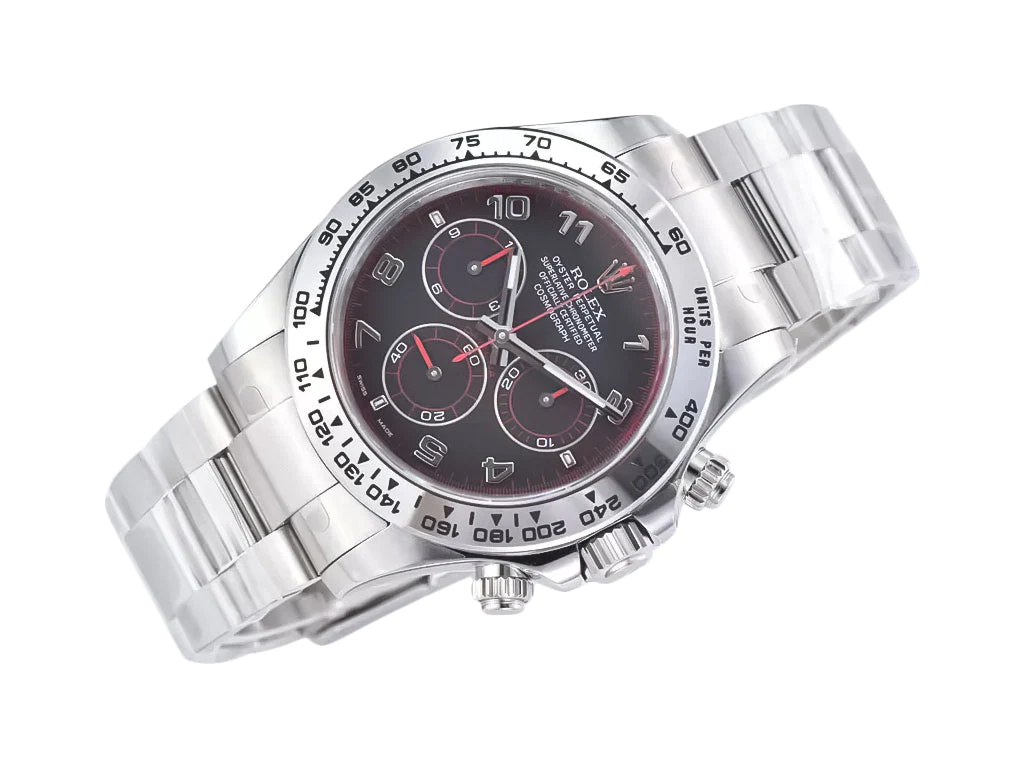 Cosmograph Daytona Stainless Steel with Matte Black 'Racing Dial'