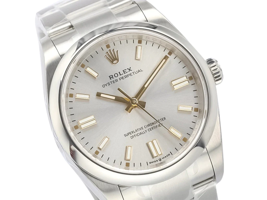 Oyster Perpetual 36 Stainless Steel with Silver Dial