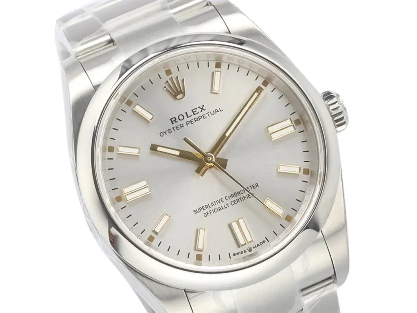 Oyster Perpetual 36 Stainless Steel with Silver Dial
