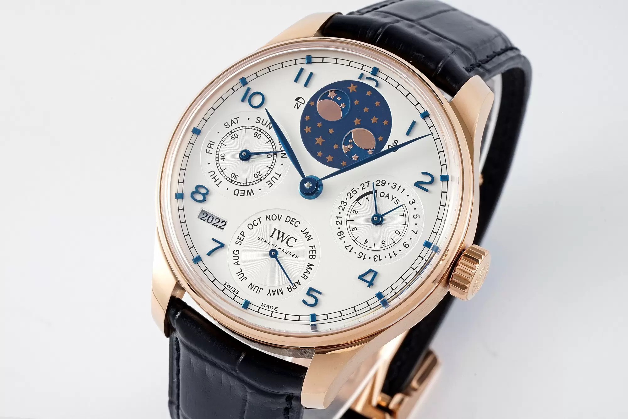 IWC Portugieser Eternal Calendar Gold Case With White Dial (44.2mm)