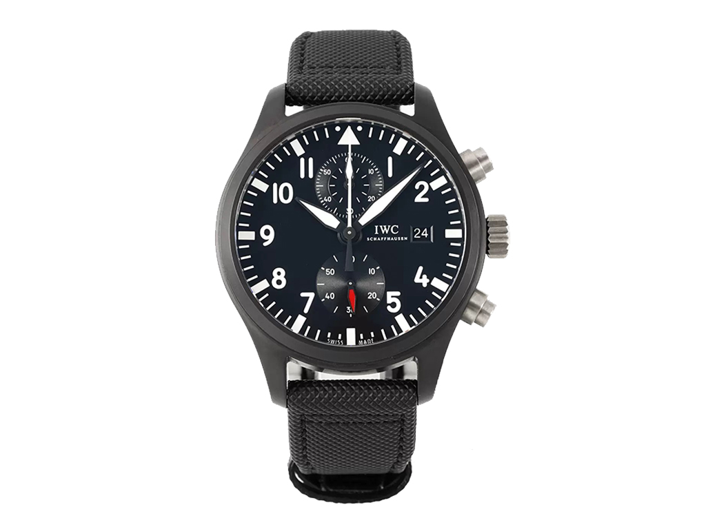IWC Pilots's Automatic Ceramic Case with Black Dial(44mm)