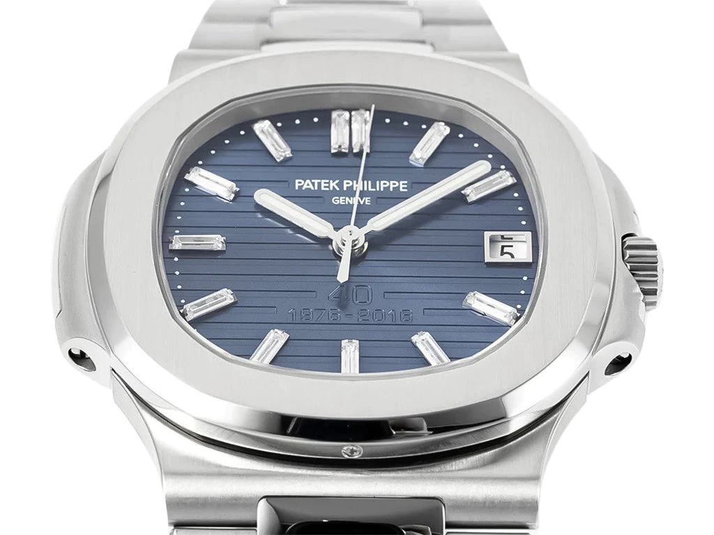 Nautilus Stainless Steel '40th Anniversary' with Blue Dial (40mm)