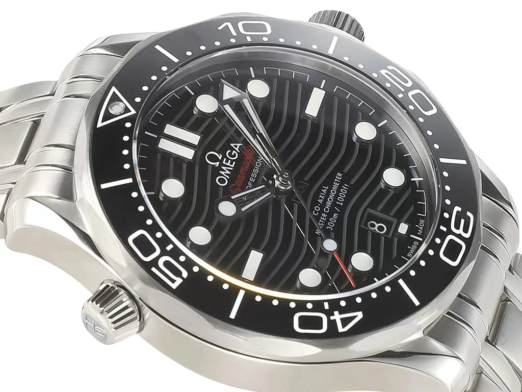 Seamaster Diver 300 Stainless Steel with Black Dial (42mm)