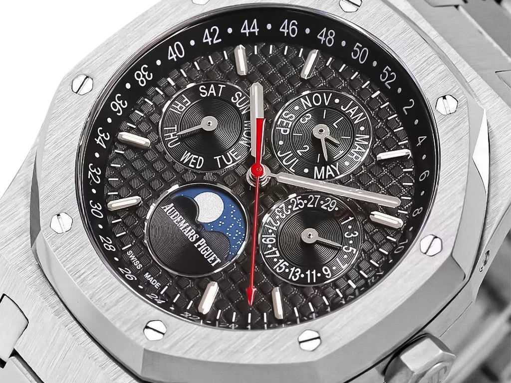 Royal Oak 'Perpetual Calendar' Stainless Steel with Titanium Grey Dial (41mm)