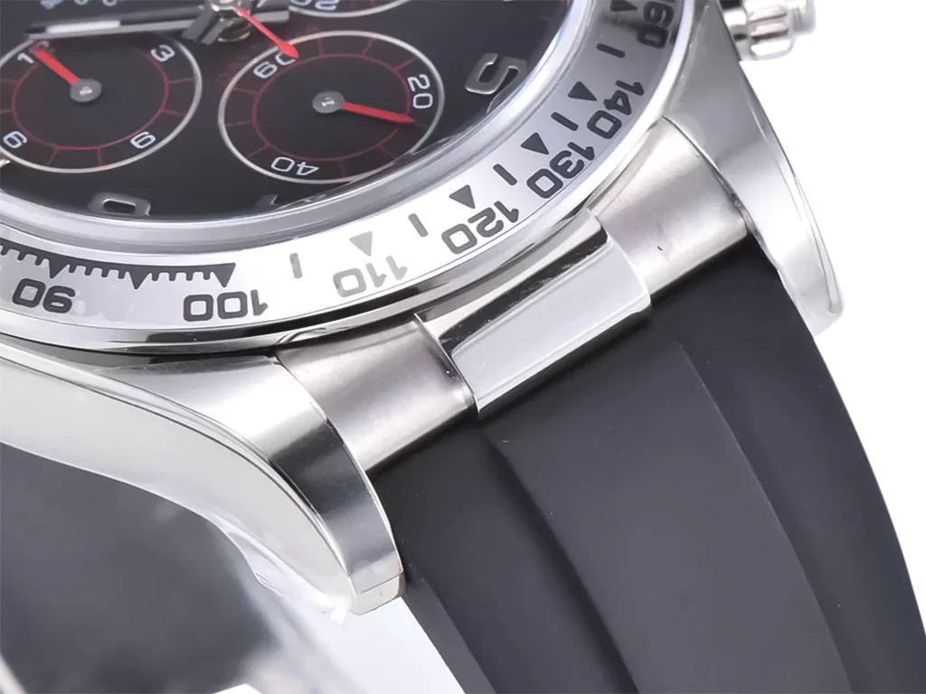 Cosmograph Daytona Stainless Steel Oysterflex with Matte Black 'Racing Dial'