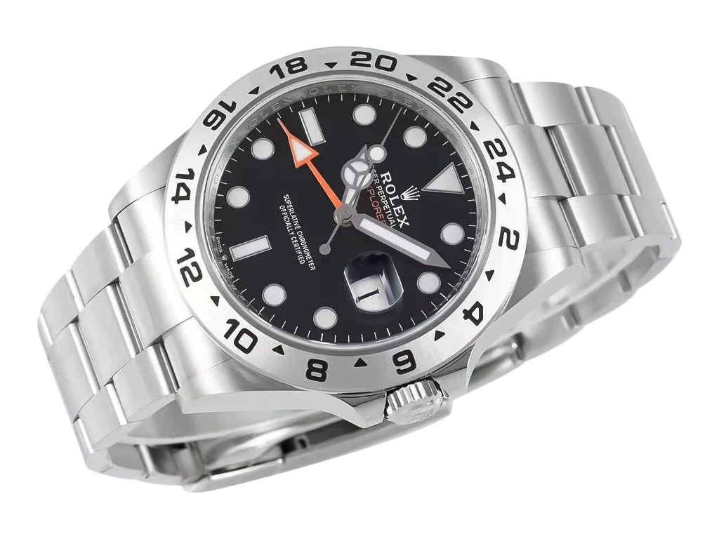 Explorer II Stainless Steel with Black Dial (42mm)