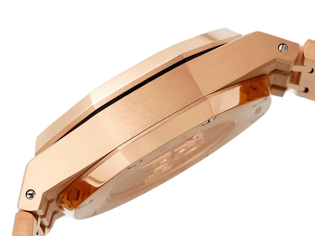 Royal Oak Chronograph Pink Gold with Blue Dial (41mm)