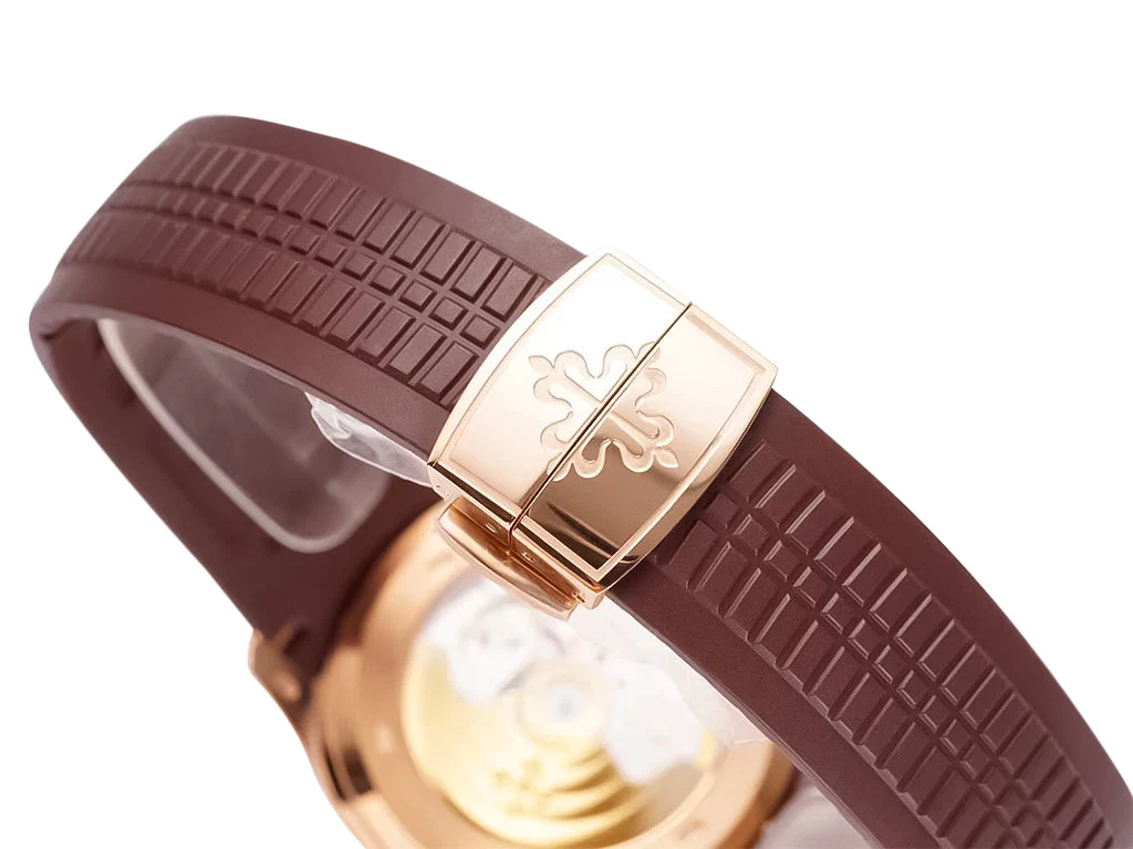 Aquanaut Rose Gold with Chocolate Dial (40mm)