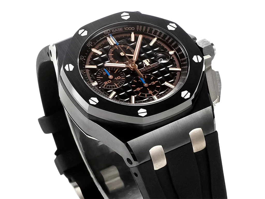 Royal Oak 'Offshore Chronograph' Ceramic with Black Dial (44mm)