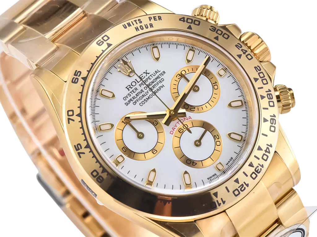 Cosmograph Daytona Yellow Gold with White Dail