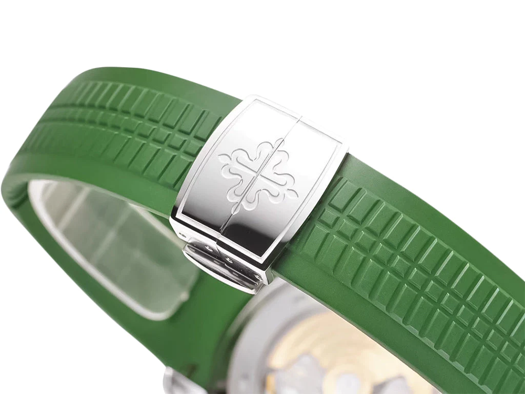 Aquanaut Stainless Steel 'Jumbo' with Green Dial (42mm)