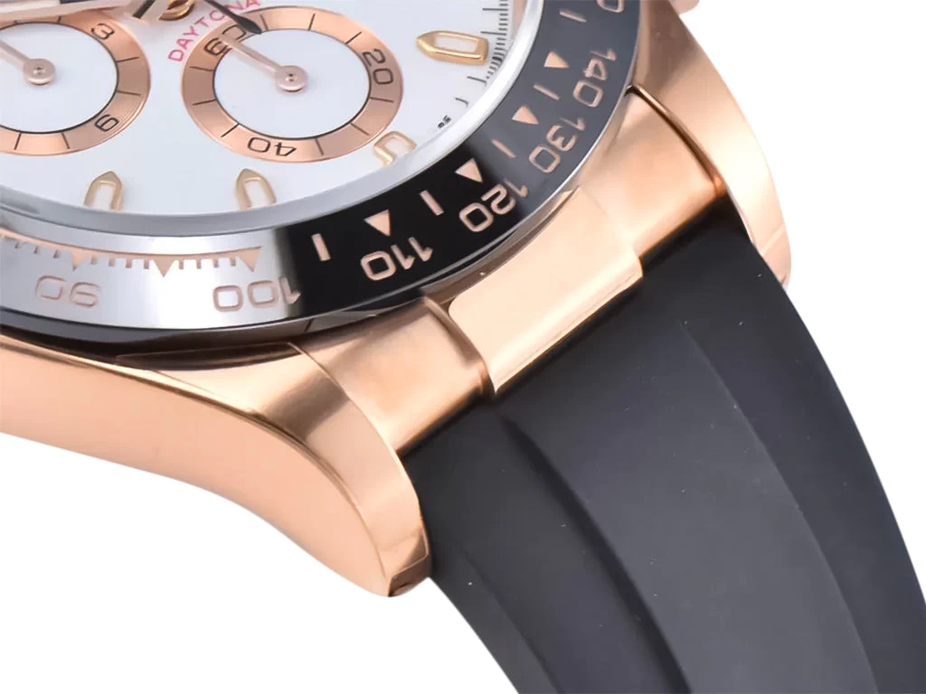 Cosmograph Daytona Rose Gold Oysterflex with Ivory Dial