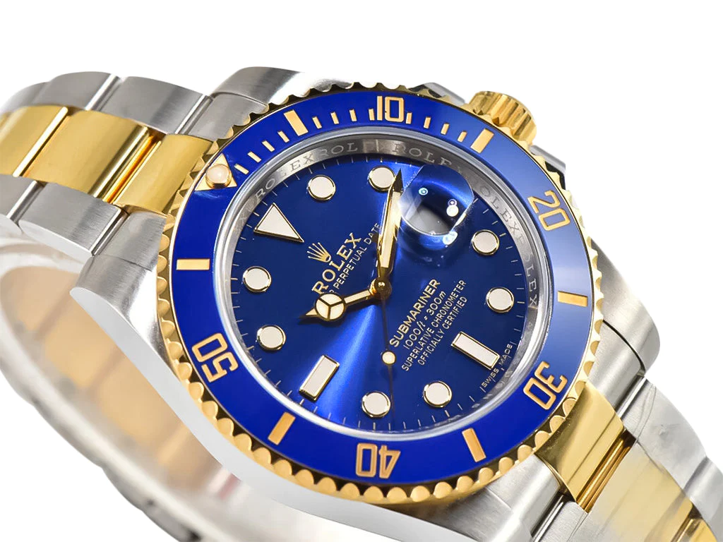 Submariner Date 'Two Tone' Yellow Gold and Stainless Steel 'Bluesy' with Blue Dial