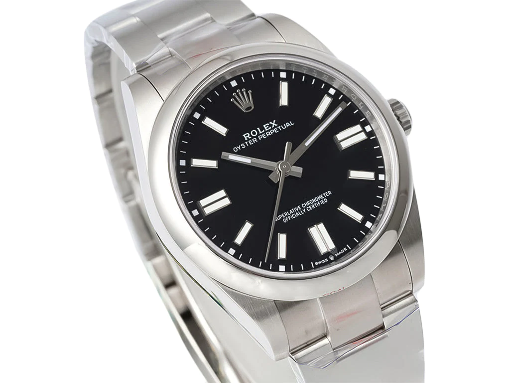Oyster Perpetual 41 Stainless Steel with Black Dial