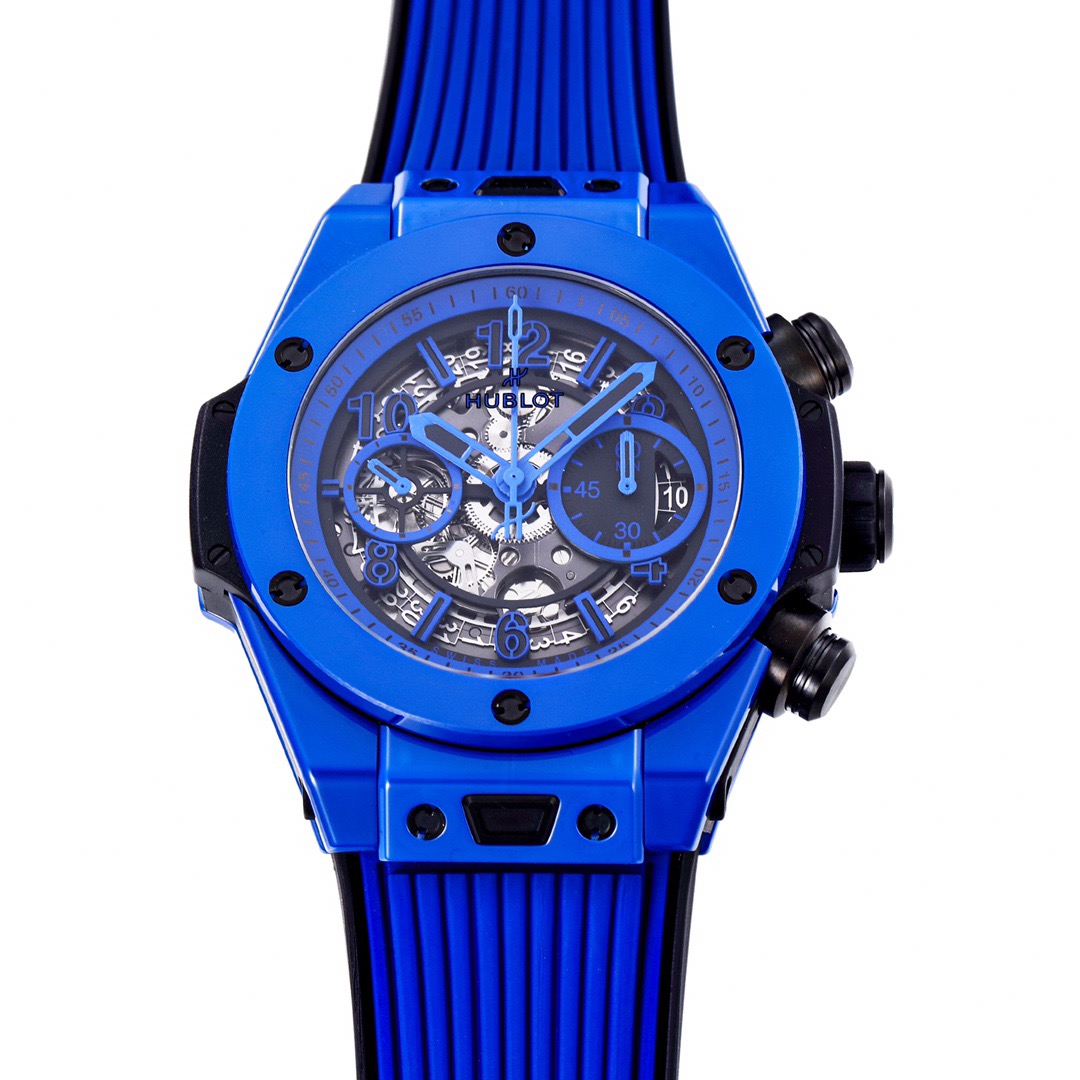 BIG BANG Unico Blue Ceramic Case with Black Dial (45MM)