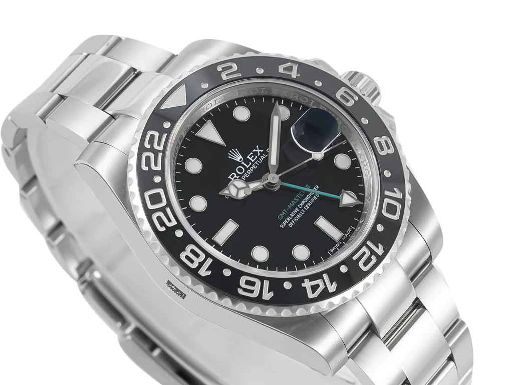 GMT-Master II Stainless Steel with Black Dial (40mm)