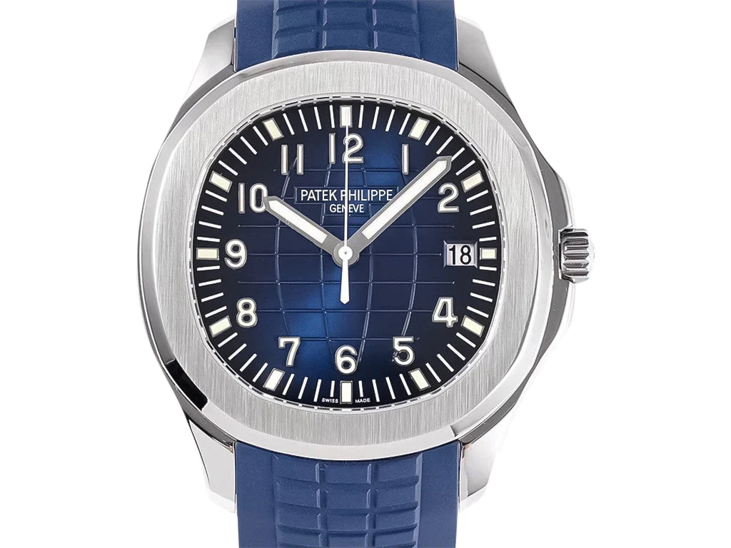 Aquanaut Stainless Steel 'Jumbo' with Blue Dial (42mm)