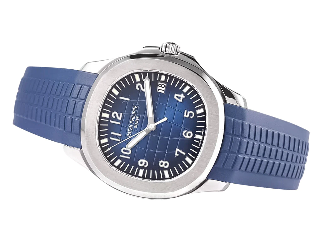 Aquanaut Stainless Steel 'Jumbo' with Blue Dial (42mm)