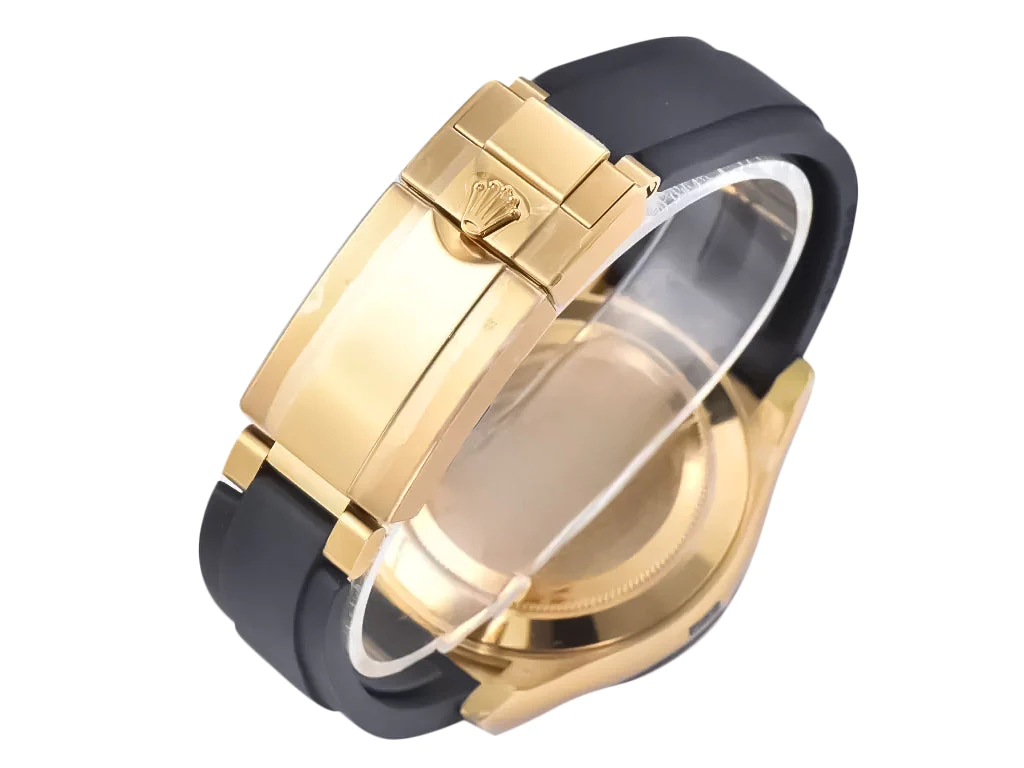 Cosmograph Daytona Yellow Gold Oysterflex Diamond Black Dial