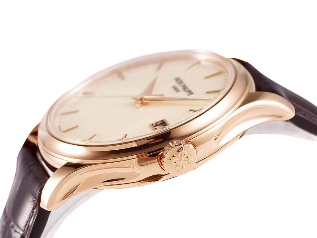 Calatrava Rose Gold with Ivory Dial (39mm)