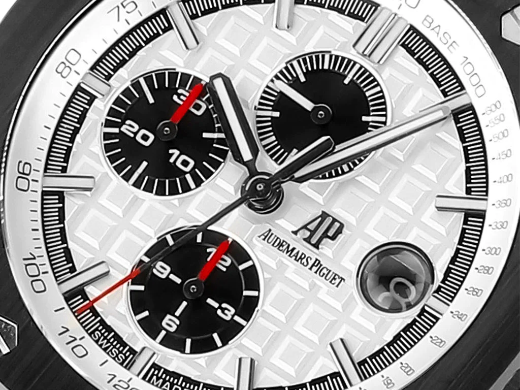 Royal Oak 'Offshore Chronograph' Stainless Steel with Silver Dial (44mm)