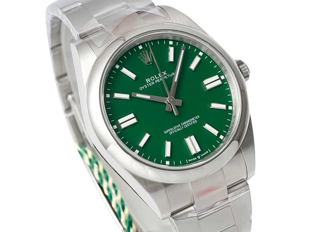 Oyster Perpetual 41 Stainless Steel with Green Dial