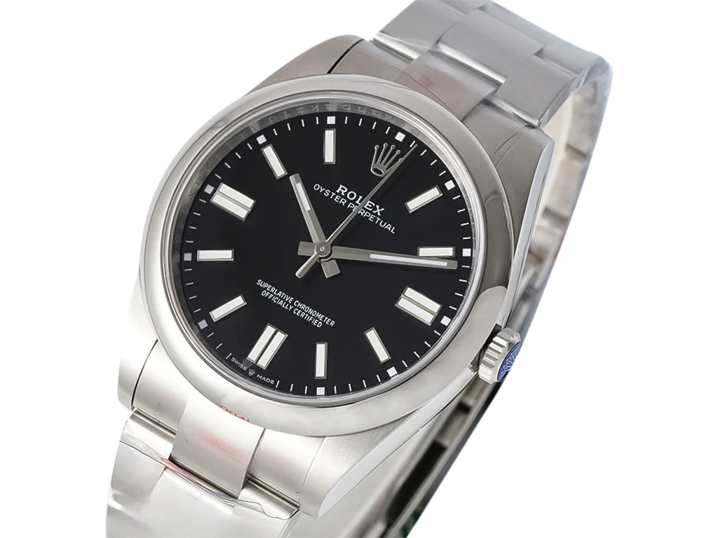Oyster Perpetual 41 Stainless Steel with Black Dial