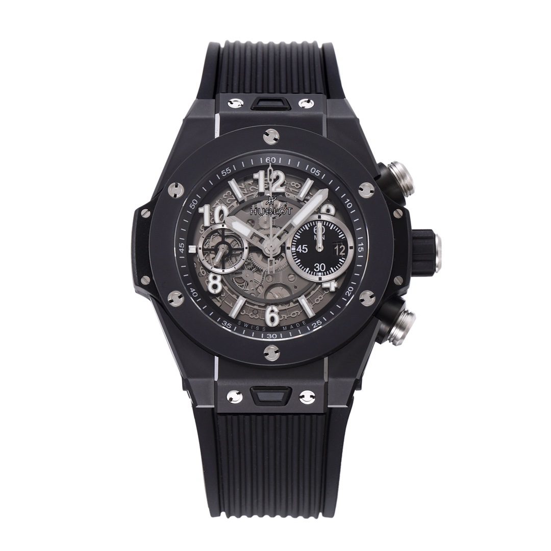 BIG BANG Unico Black Ceramic Case with Grey Dial (45MM)