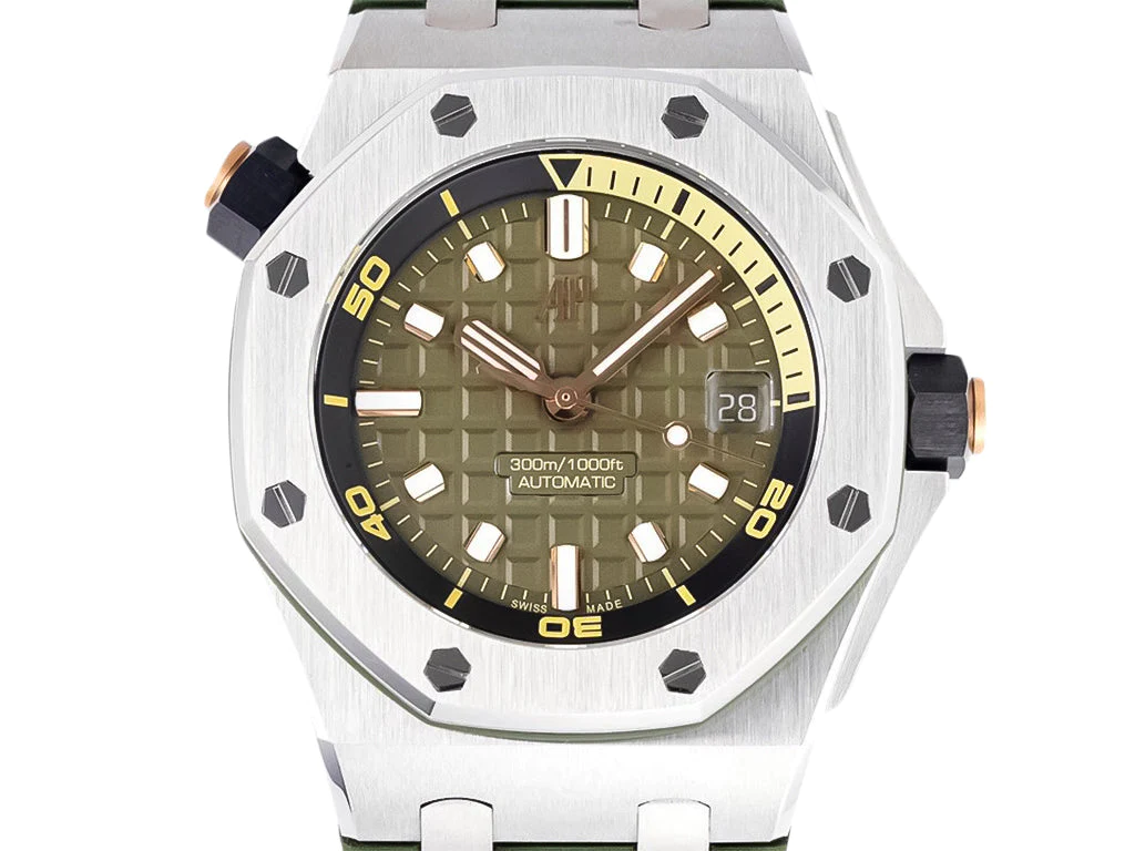 Royal Oak 'Offshore Diver' Stainless Steel with Green Dial (42mm)