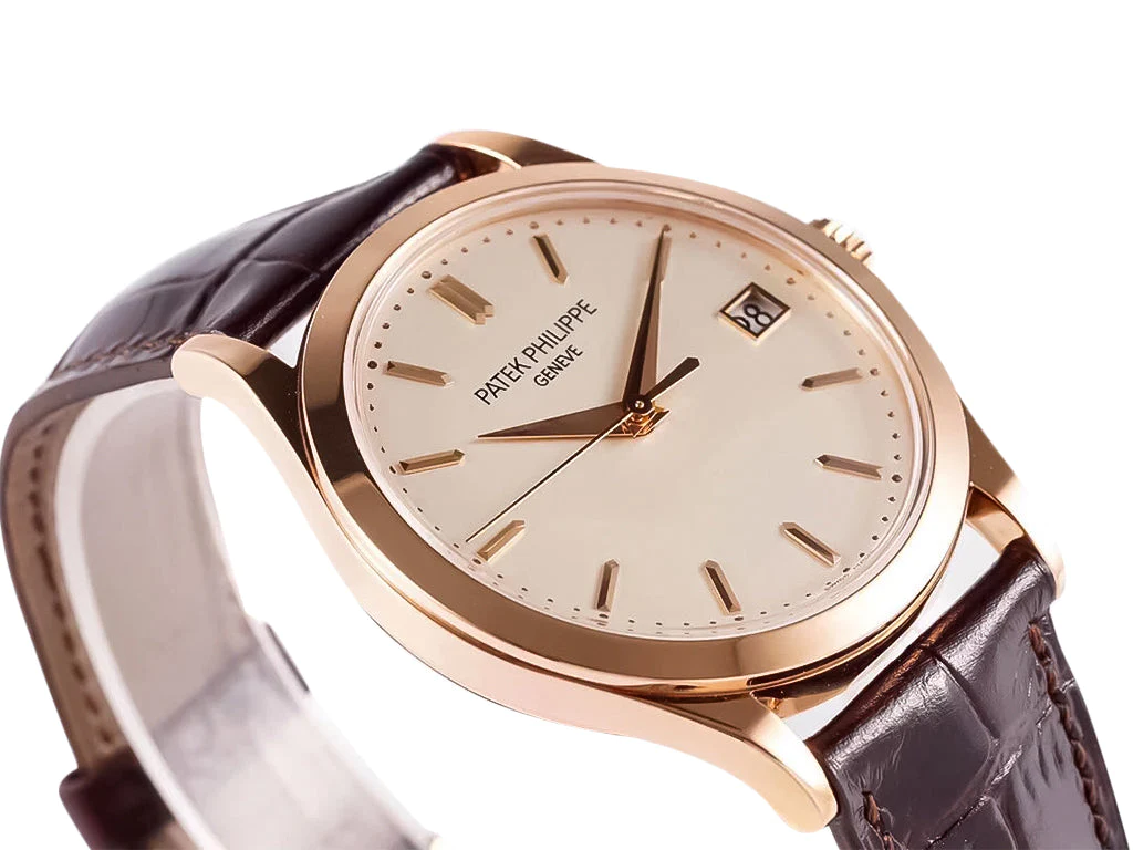 Calatrava Rose Gold with Ivory Dial (38mm)