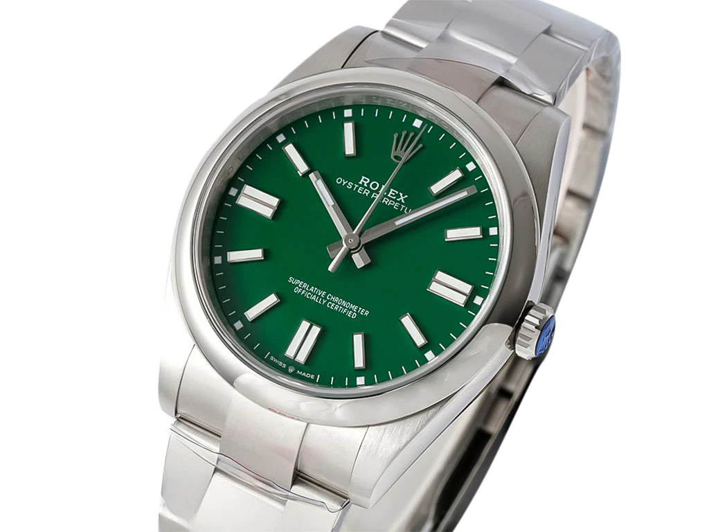 Oyster Perpetual 41 Stainless Steel with Green Dial
