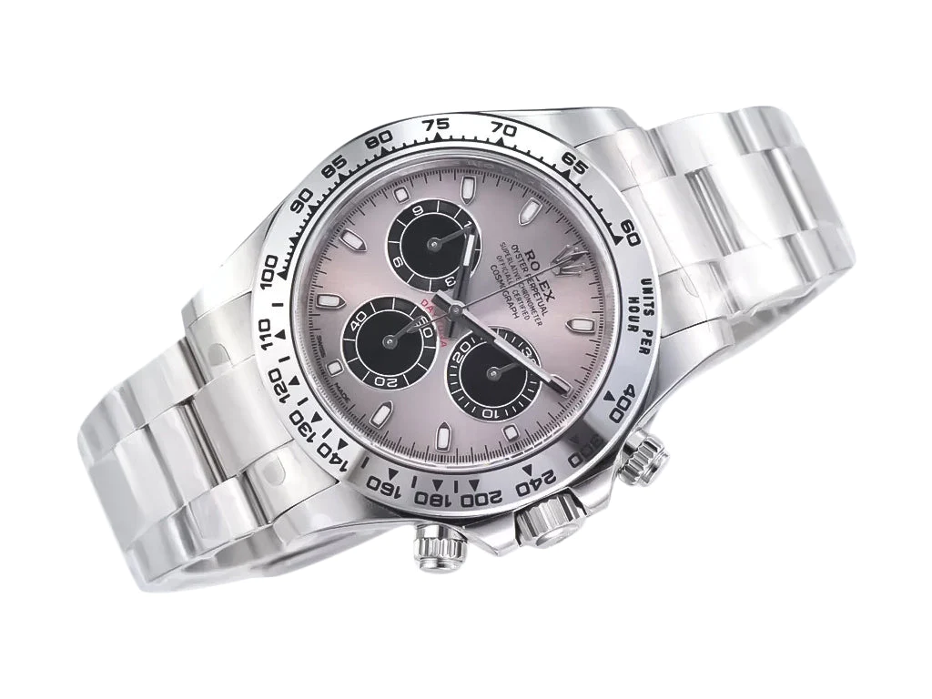 Cosmograph Daytona Stainless Steel with Grey Sunburst Dial