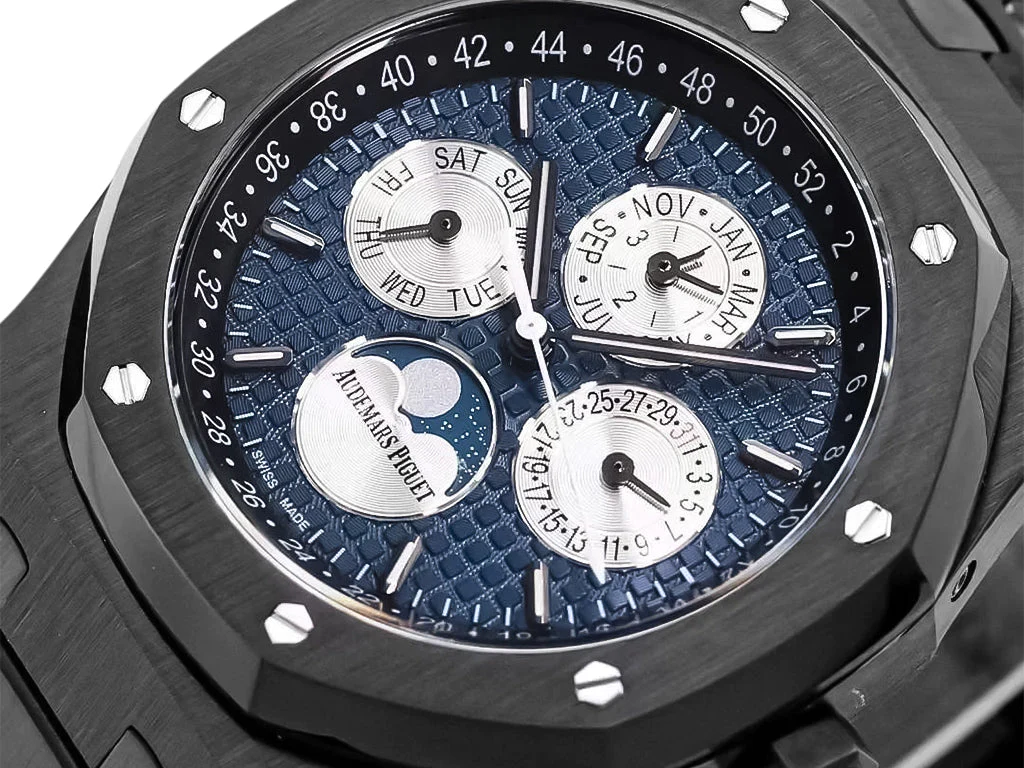 Royal Oak 'Perpetual Calendar' Ceramic with Blue Dial (41mm)