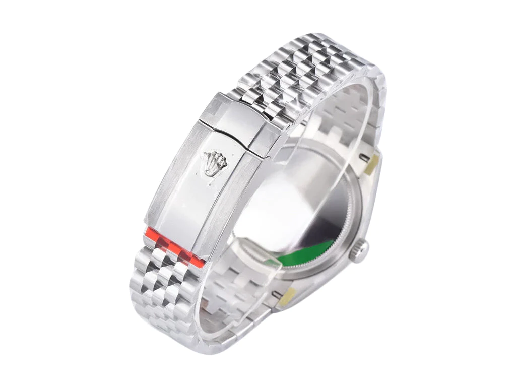 Datejust 36 Stainless Steel 'Wimbledon' on Jubilee with Fluted Bezel