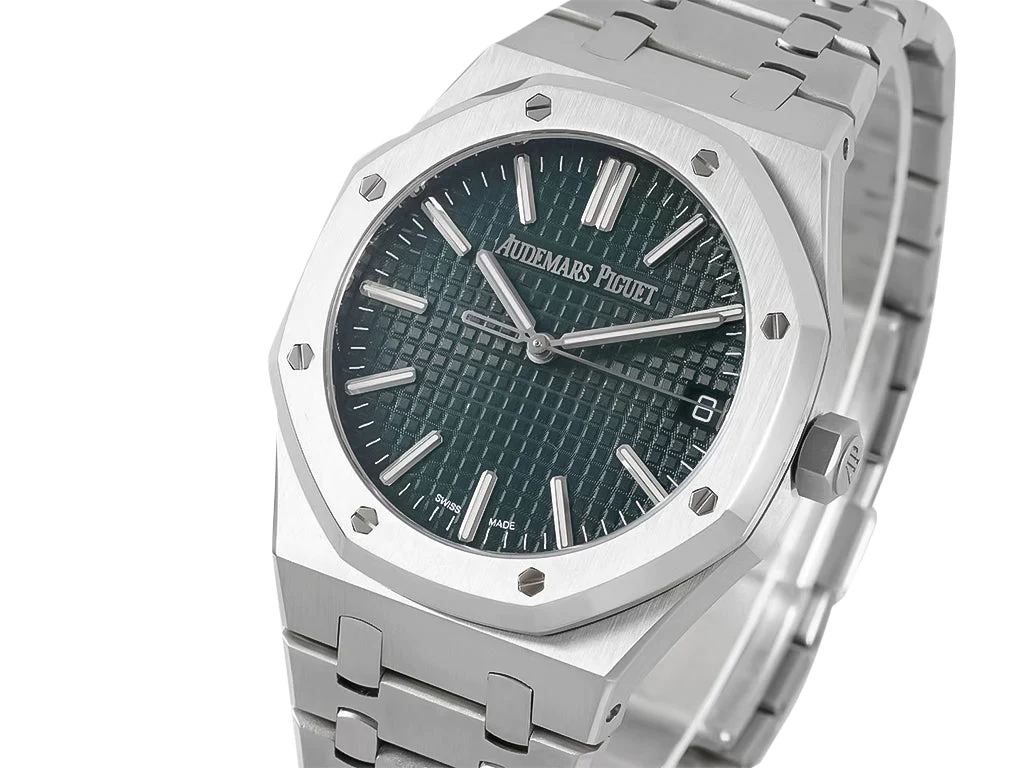 Royal Oak Stainless Steel '50th Anniversary' with Green Dial (41mm)