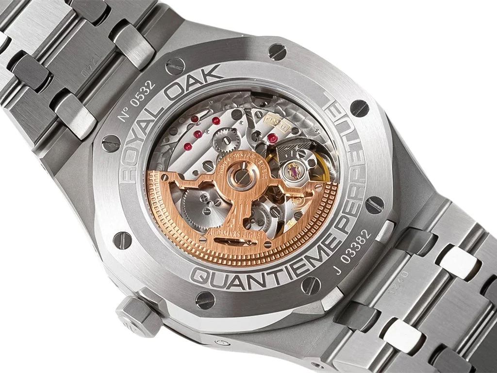 Royal Oak 'Perpetual Calendar' Stainless Steel UAE with Turquoise Dial (41mm)