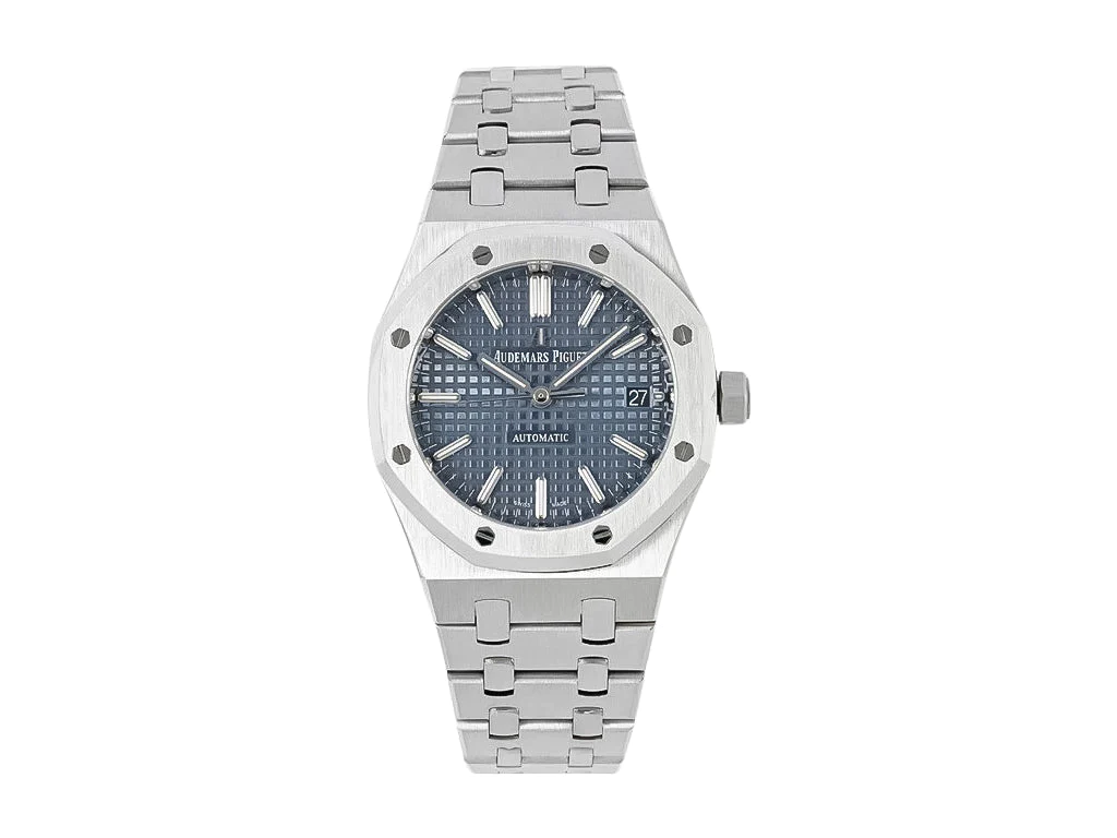 Royal Oak Stainless Steel with Blue Dial (37mm)