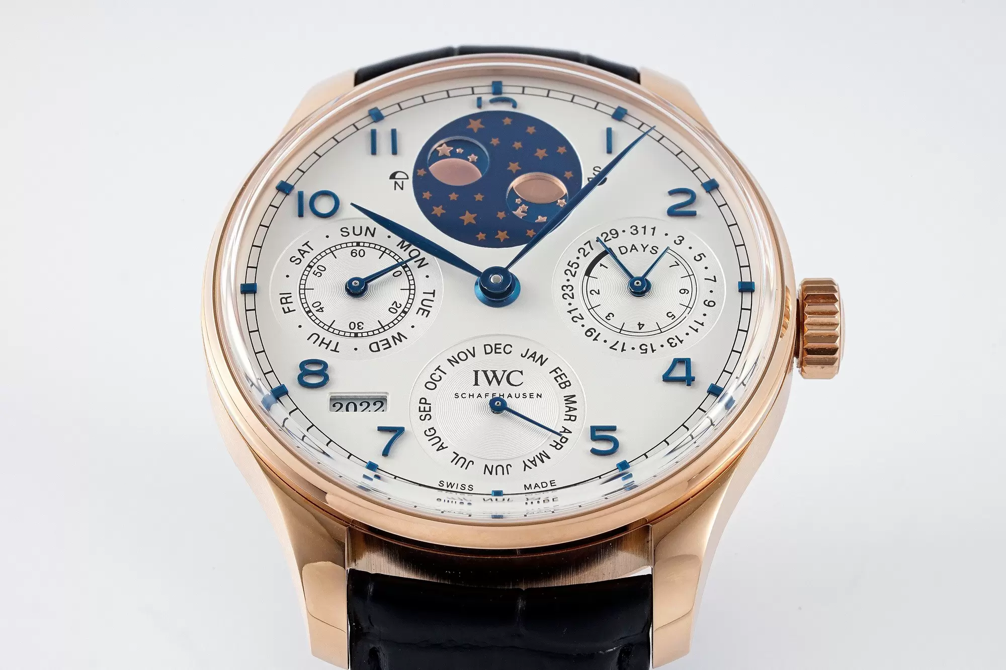 IWC Portugieser Eternal Calendar Gold Case With White Dial (44.2mm)