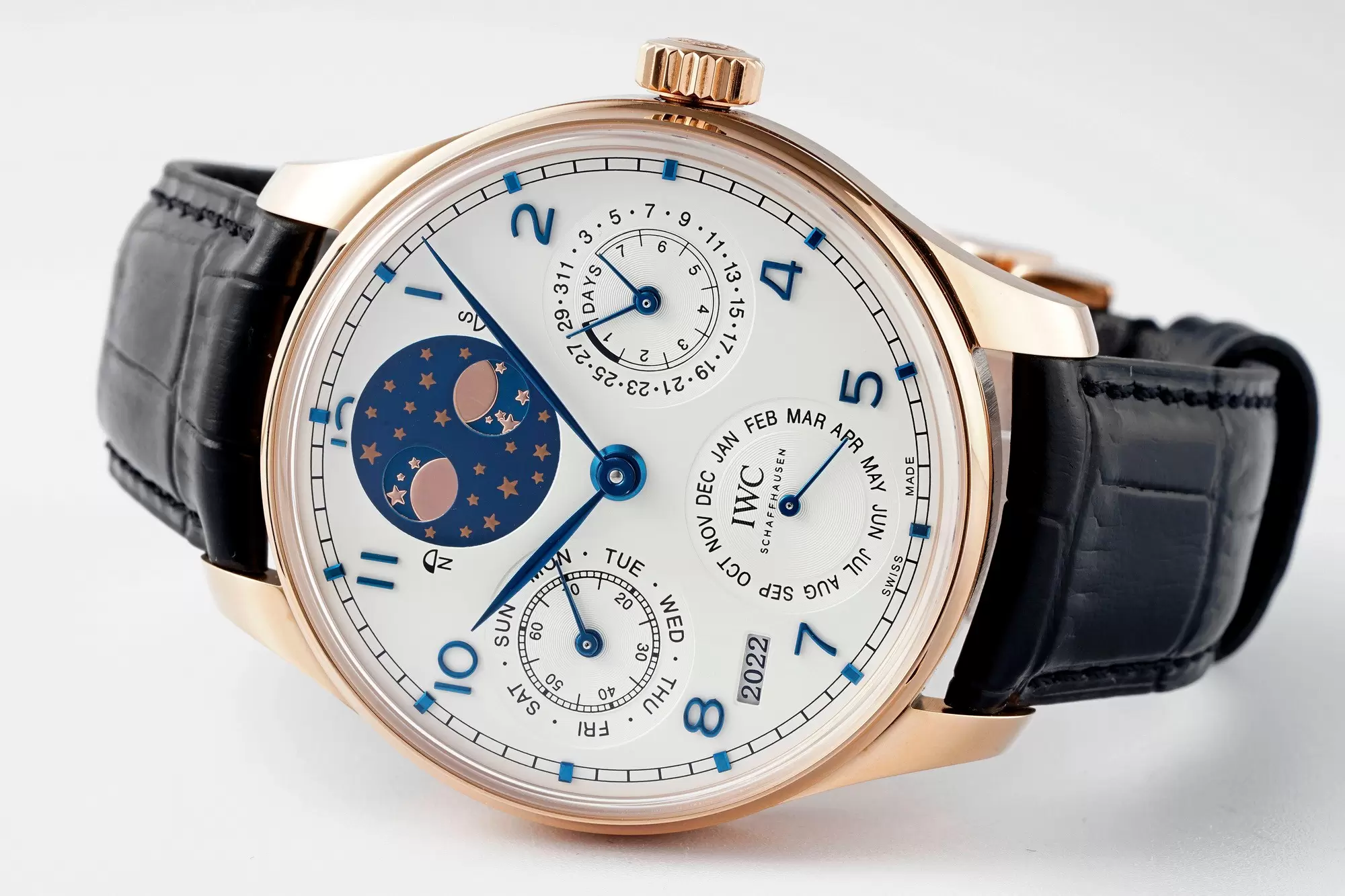 IWC Portugieser Eternal Calendar Gold Case With White Dial (44.2mm)