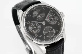 IWC Portugieser Eternal Calendar 18 ct White Gold Case With White Dial (44.2mm)