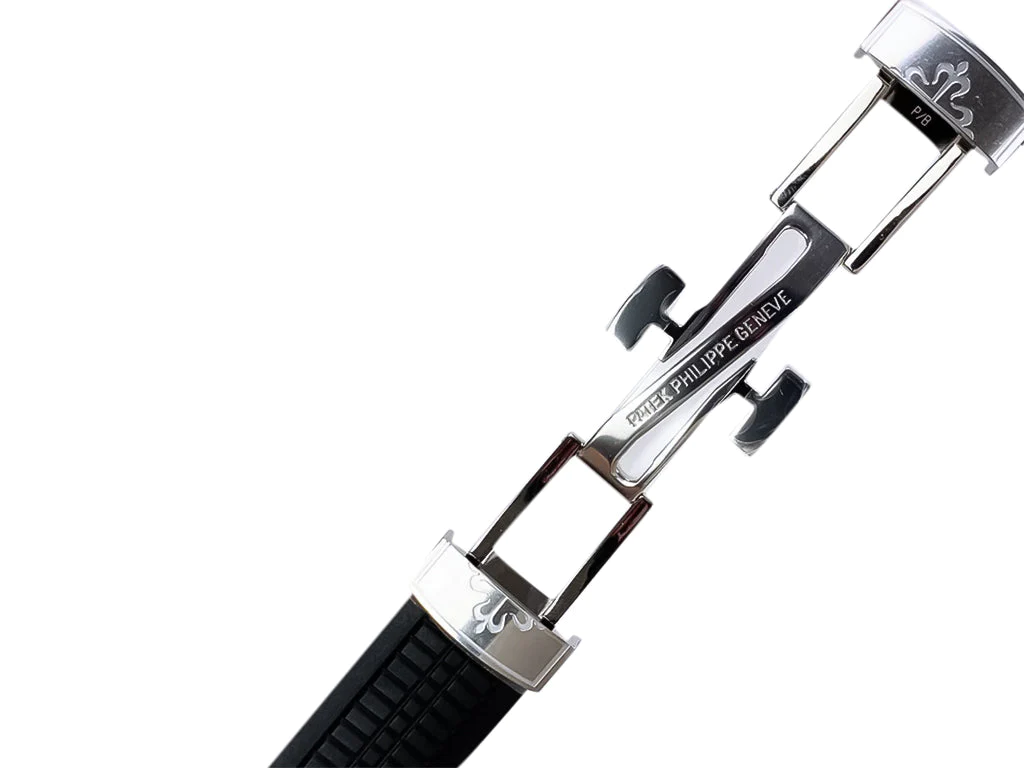 Aquanaut Stainless Steel with Black Dial (40mm)