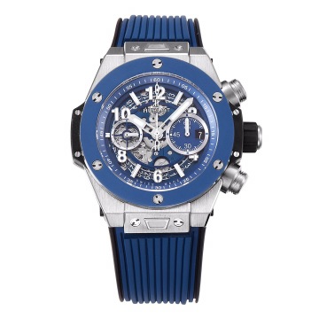 BIG BANG Unico Titanium Alloy Case with Ceramic Bezel and Blue Dial (44MM)