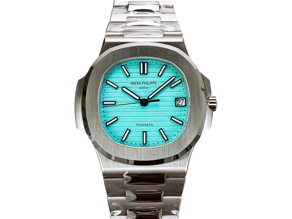 Nautilus Stainless Steel 'Tiffany' with Tiffany Blue Dial (40mm)