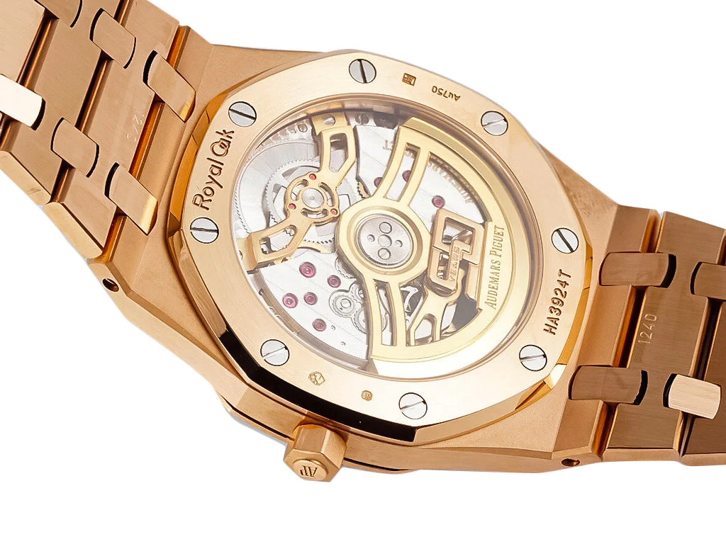 Royal Oak 'Jumbo Extra-Thin' Pink Gold '50th Anniversary' with Grey Dial (39mm)