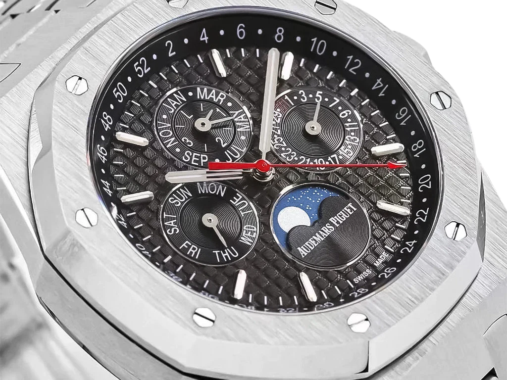 Royal Oak 'Perpetual Calendar' Stainless Steel with Titanium Grey Dial (41mm)
