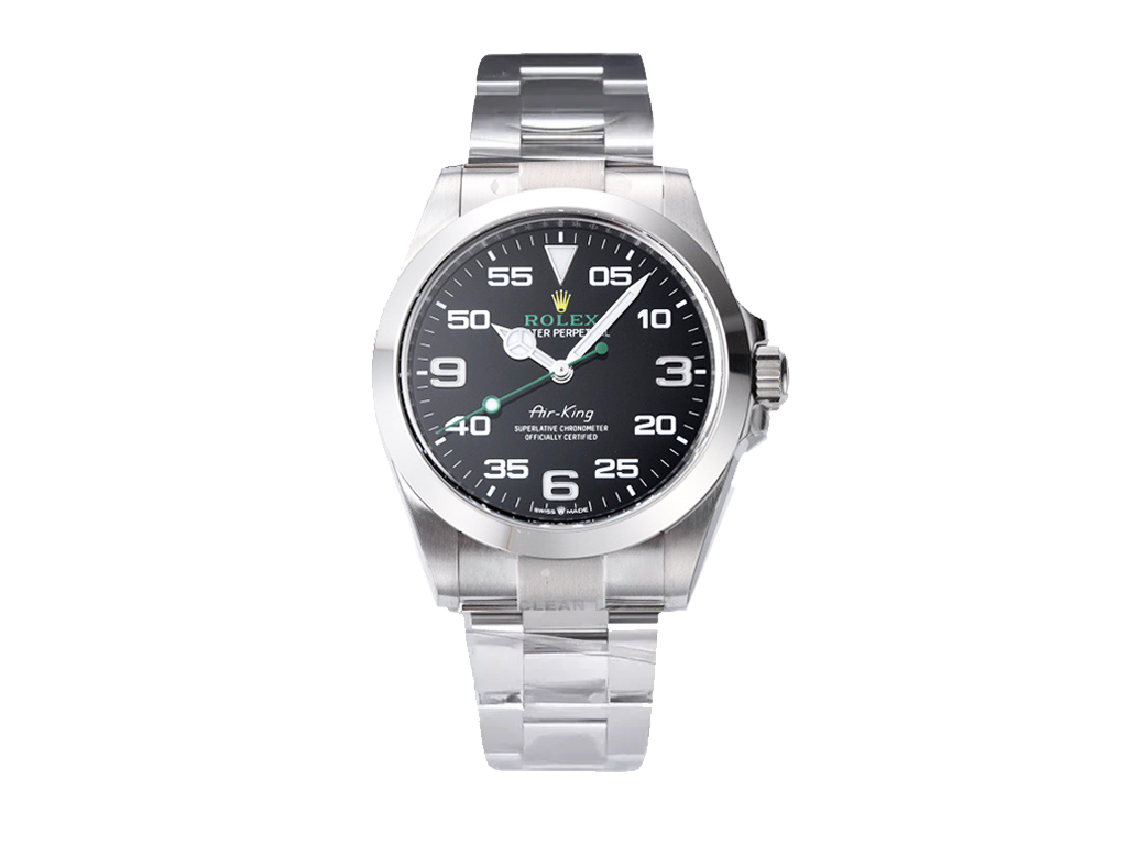 Air King 126900 Stainless Steel with Diamond Black Dial（40mm）